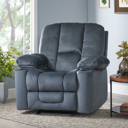 Centerville Modern Cup Holders Recliner Chair