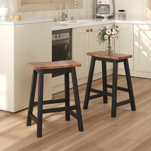 Eda Craftsman Rustic Counter Stools