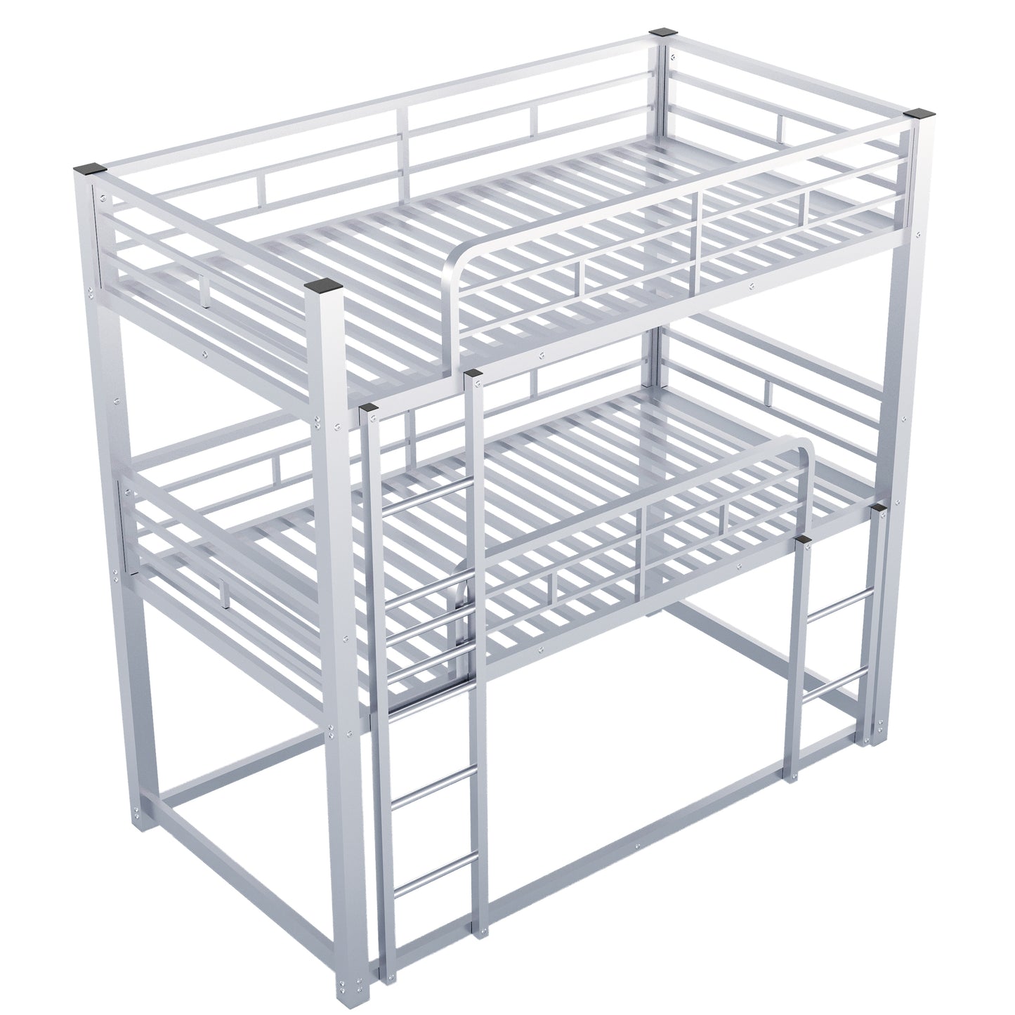 Irvington Industrial Metal Triple Bunk Bed