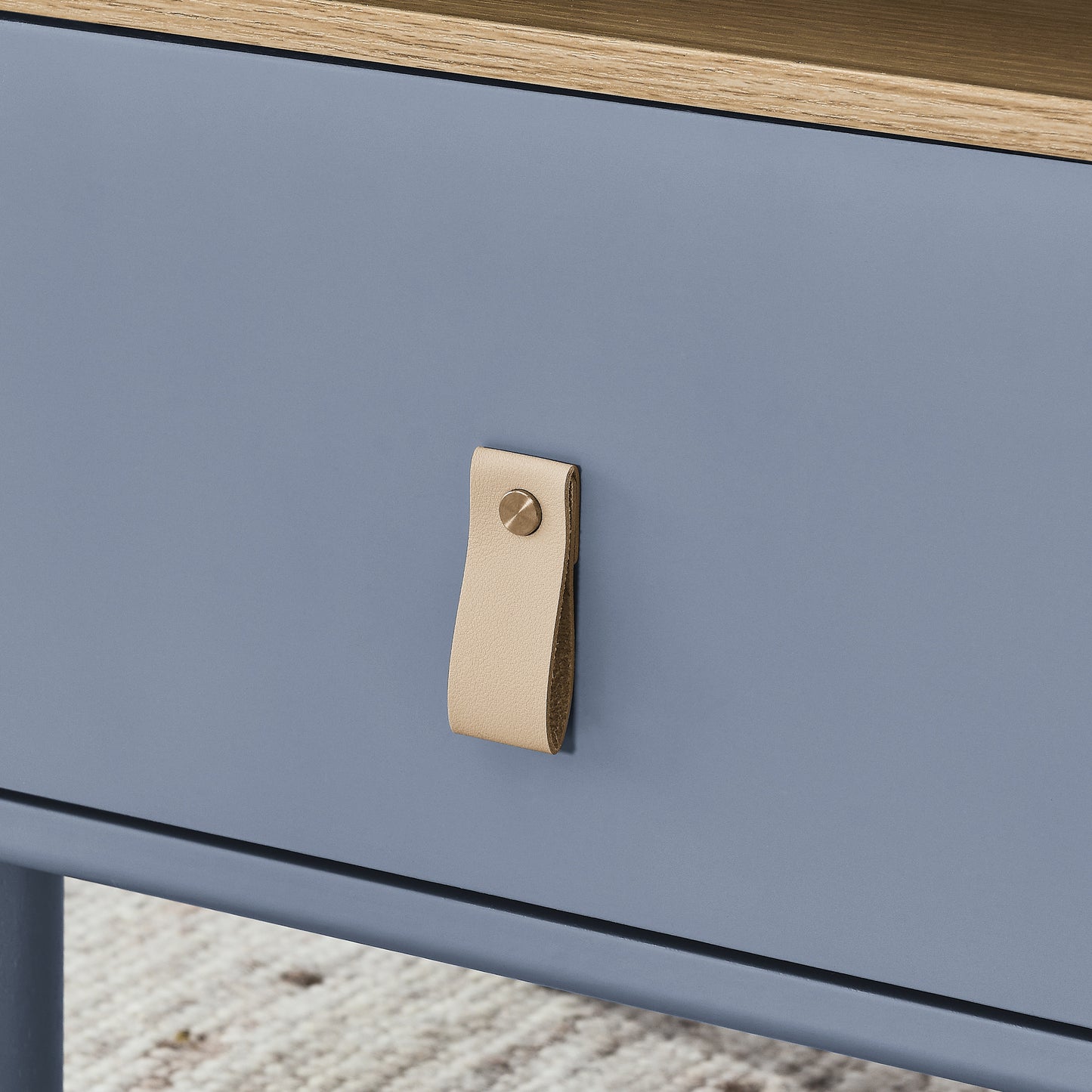 Jiron Modern Compact Drawer Table