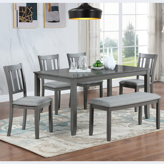 Healdsburg Contemporary Piece Wooden Dining Table Set