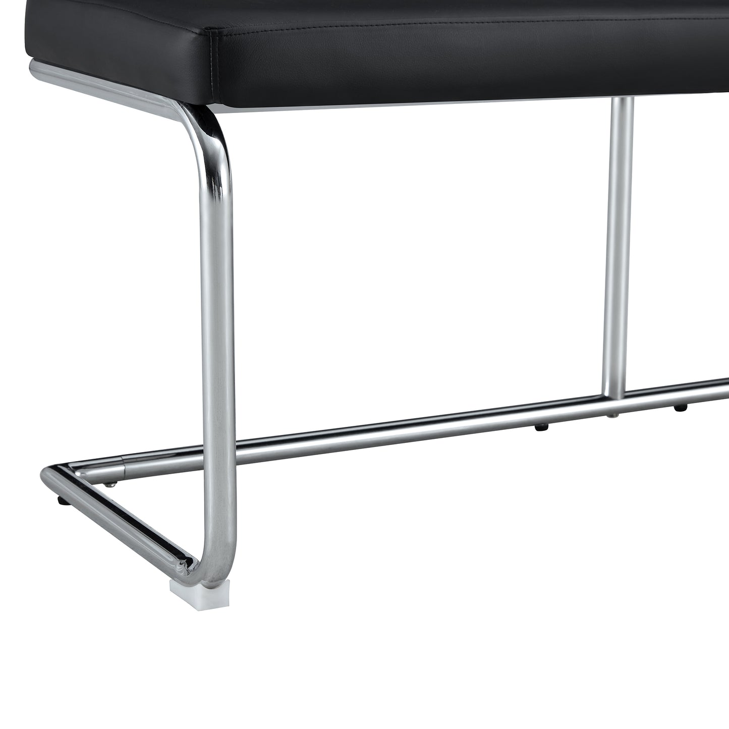 Marcel Industrial Black Shoe Bench