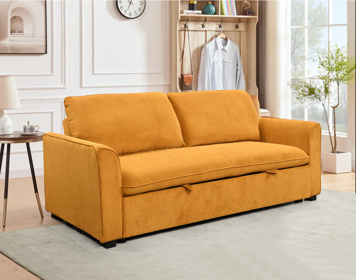 Emery Modern Convertible Sleeper Sofa