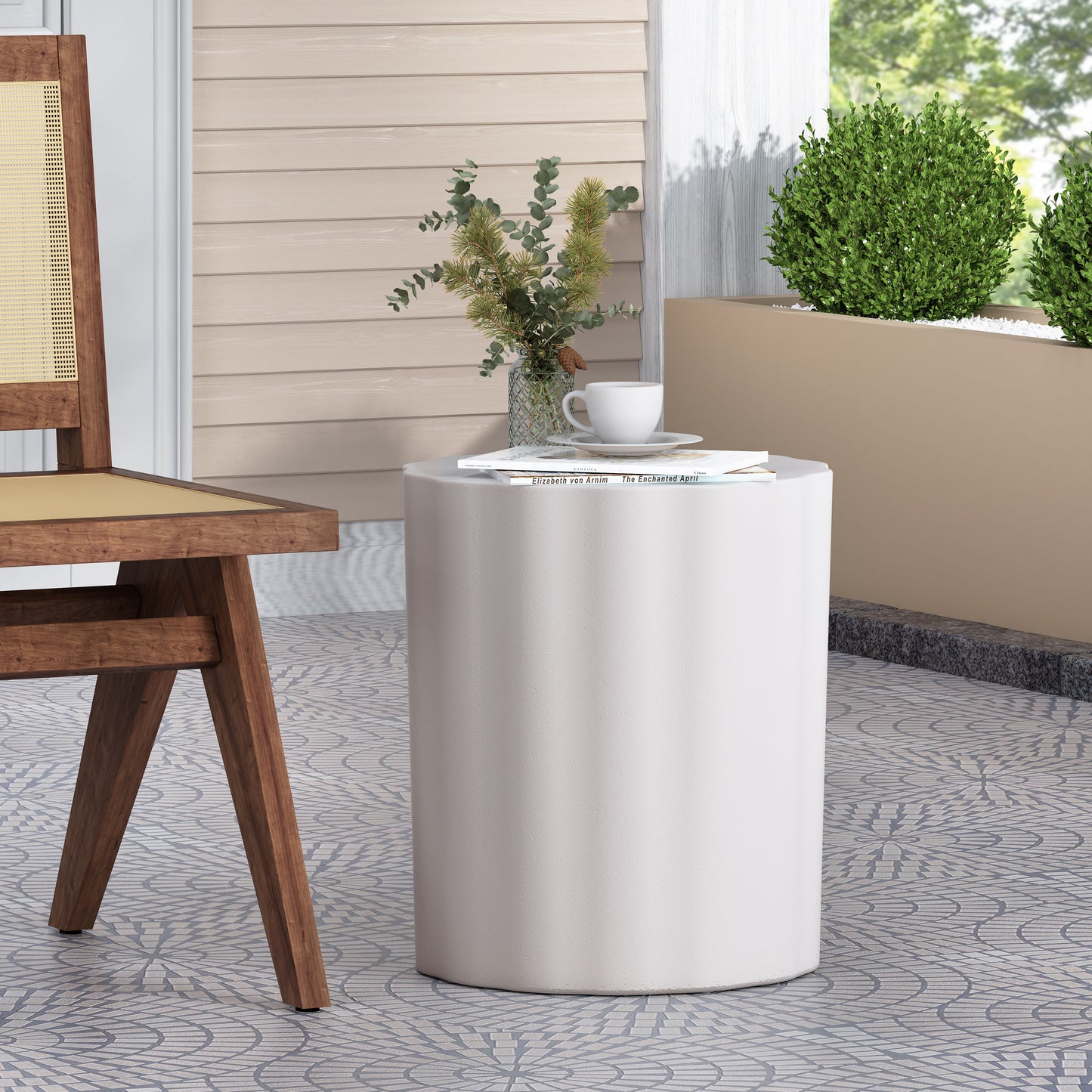 Irvington Modern Outdoor Side Table