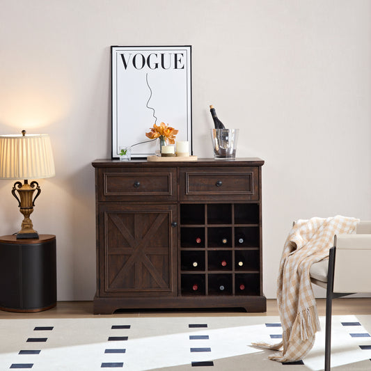 Ghivi Craftsman Farmhouse Storage Cabinet