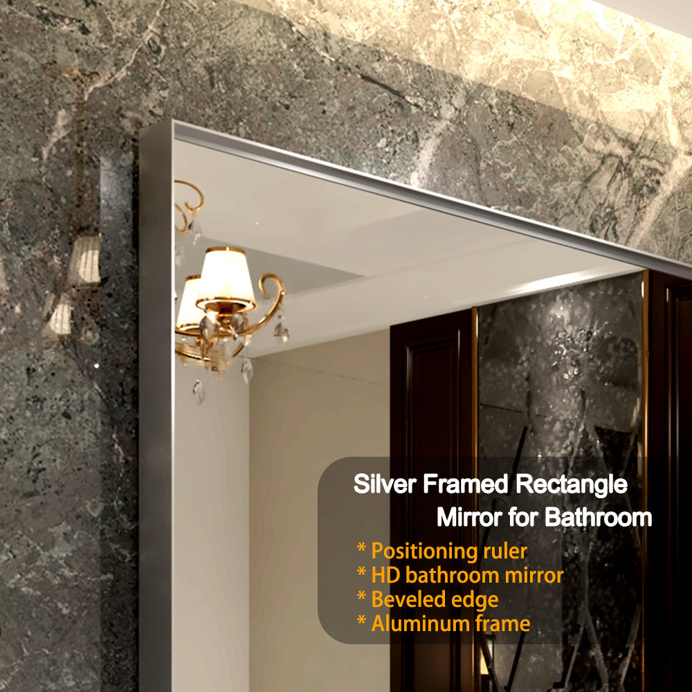 Irvington Modern Beveled Wall Mirror