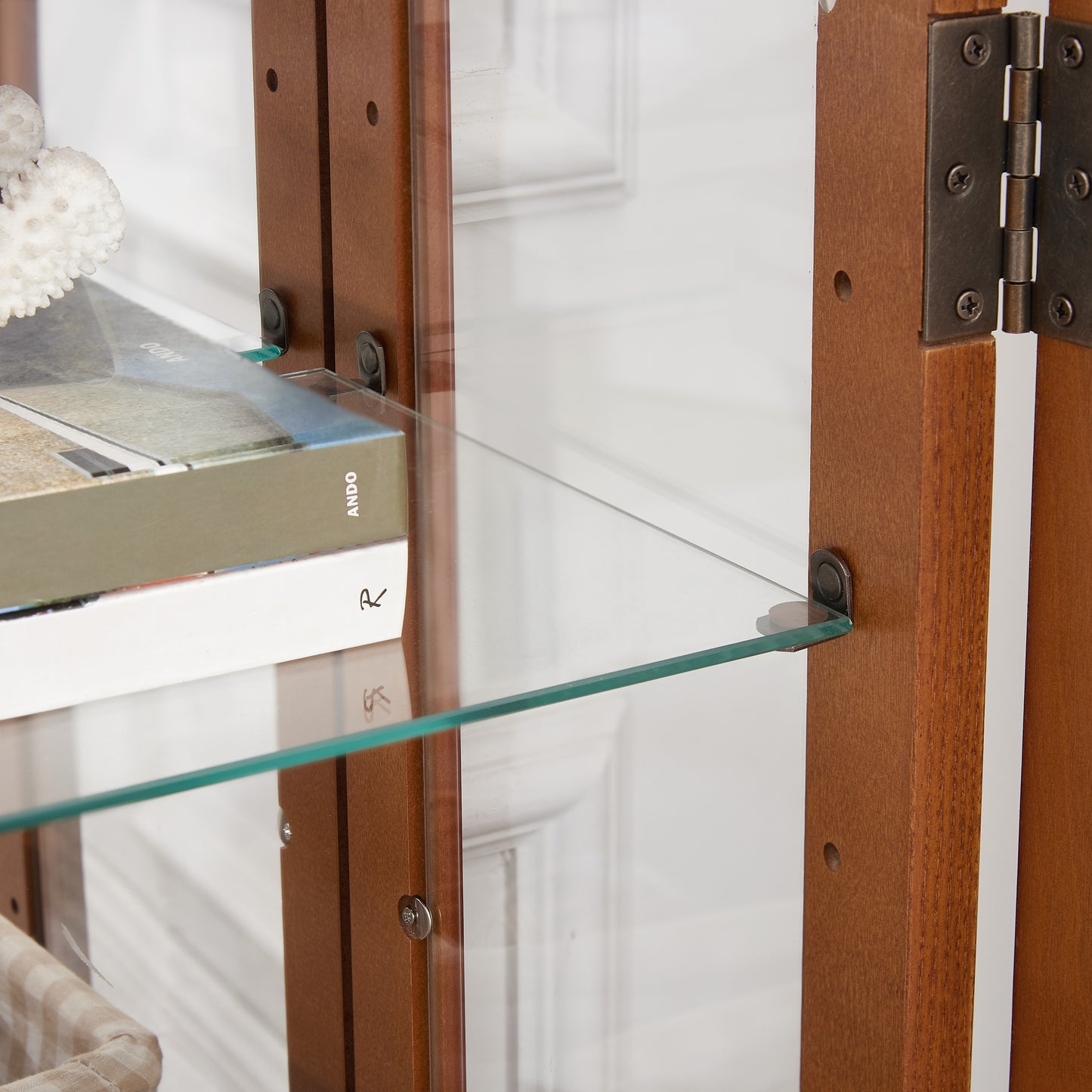 Jiron Traditional Mirrored Display Cabinet