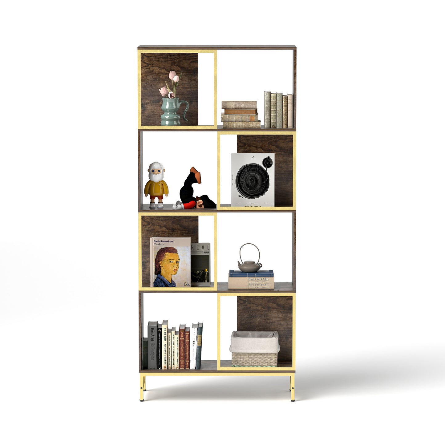 Justo Mid-Century Display Shelf