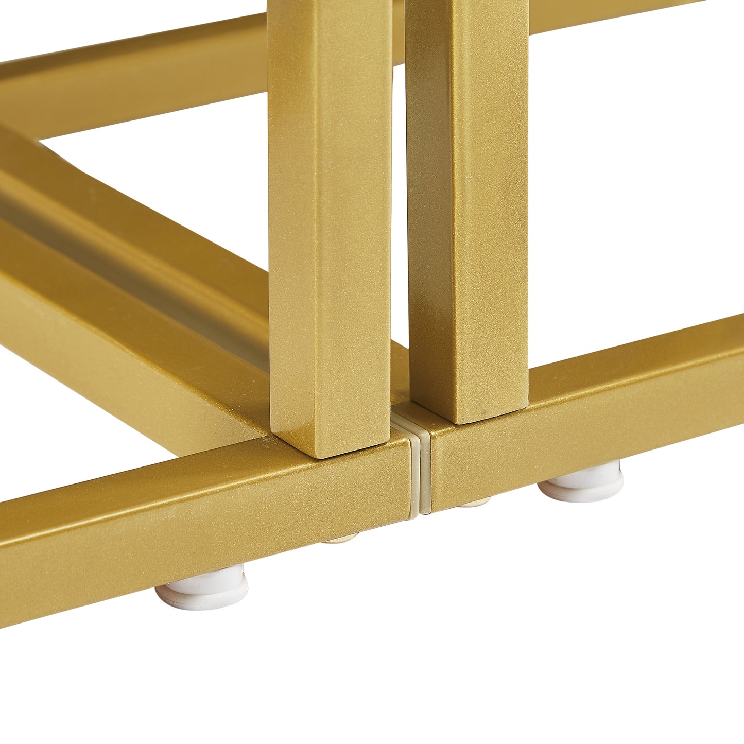 Emery Modern Metal Round Bookshelf