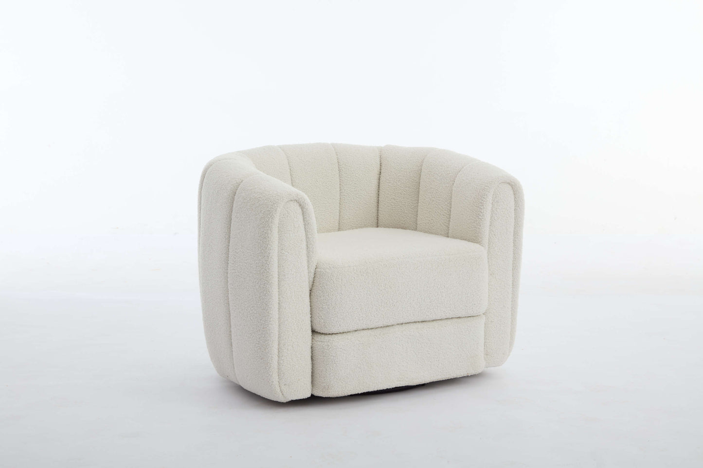 Irvington Contemporary Velvet Swivel Accent Chair
