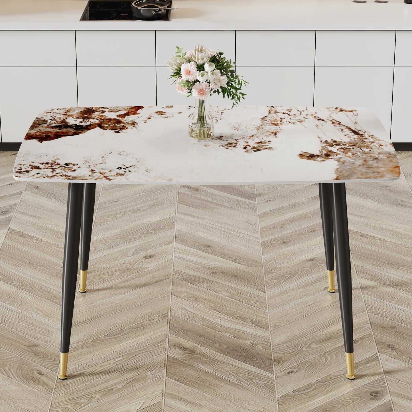 Bartholomew Modern Lunar Dining Table