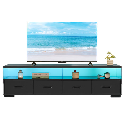 Justo Modern Velvet Classic TV Stand
