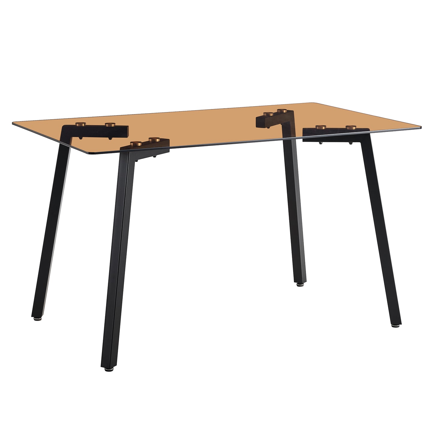 Lazzareschi Modern Glass Dining Table
