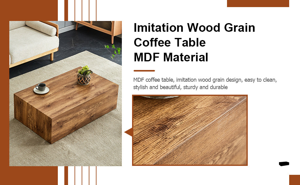 Sonoma Craftsman Wood Texture Table
