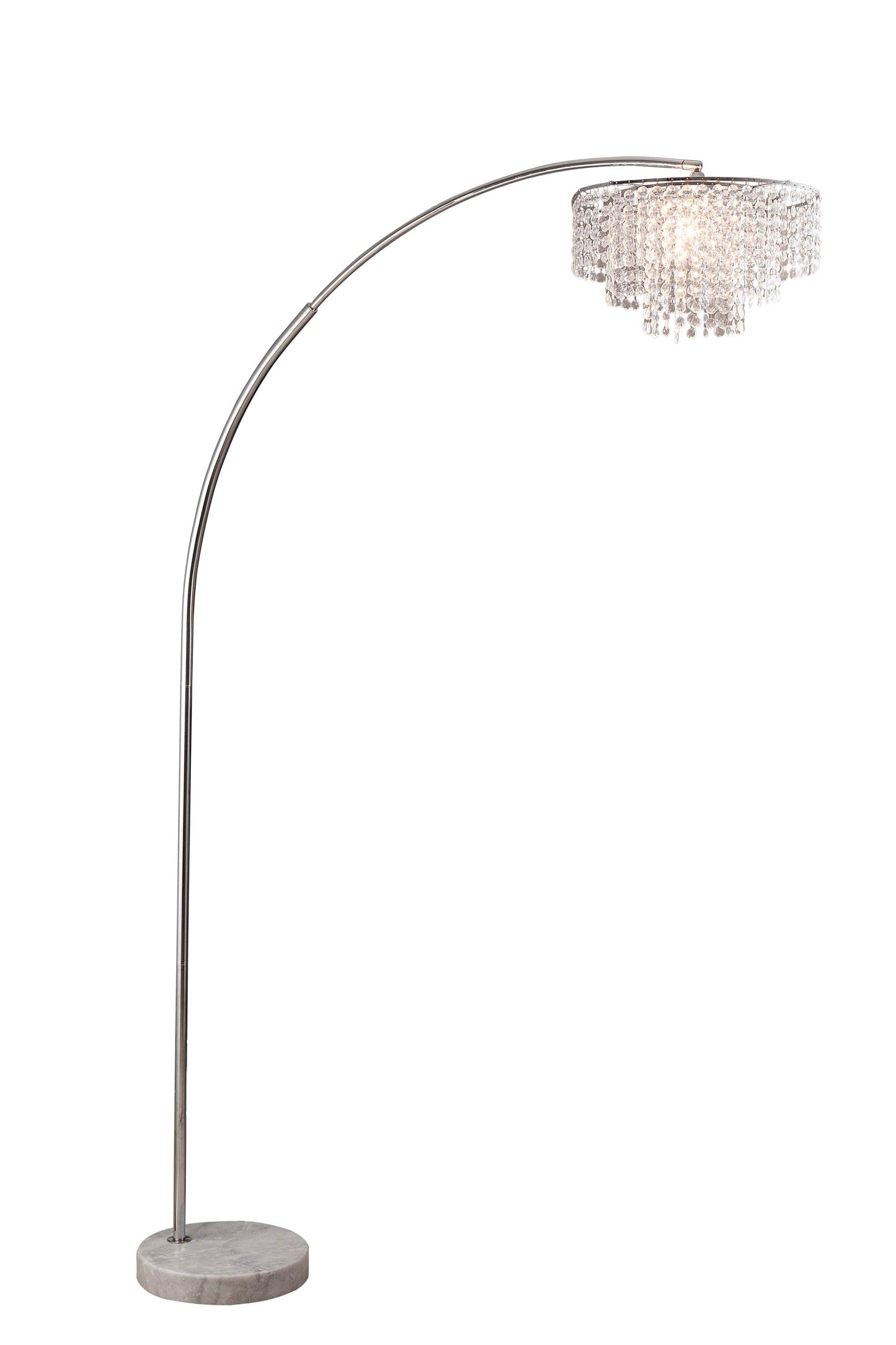 Luz Contemporary Arch Hanging Lamp