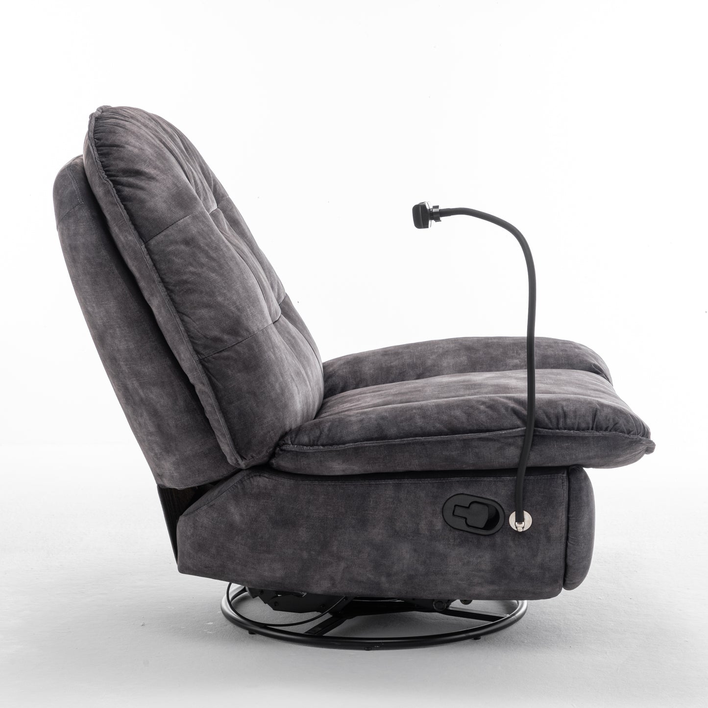 Irvington Modern Velvet Recliner Chair