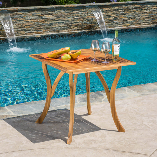Jiron Craftsman Acacia Wood Dining Table