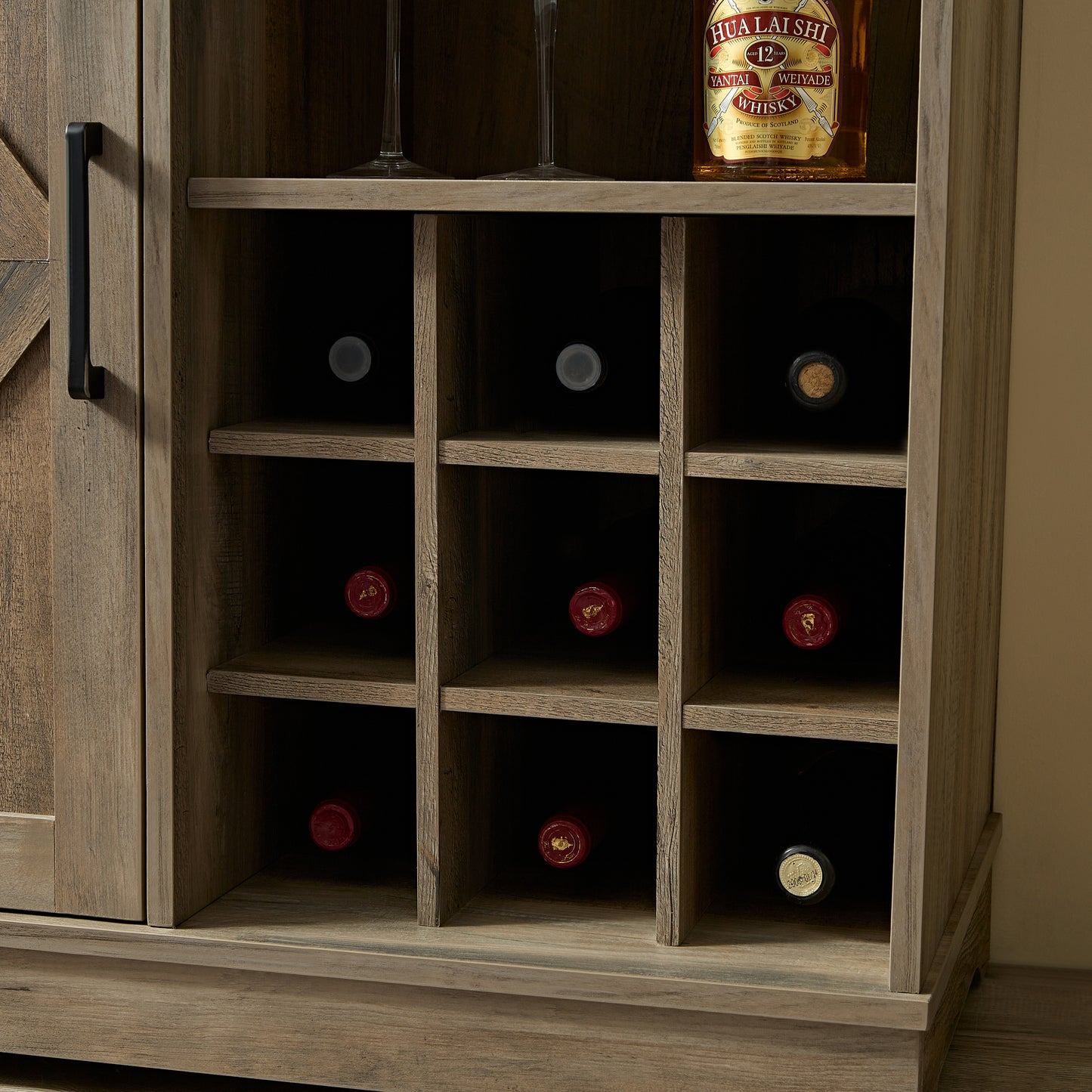 Oakridge Craftsman Farmhouse Bar Cabinet