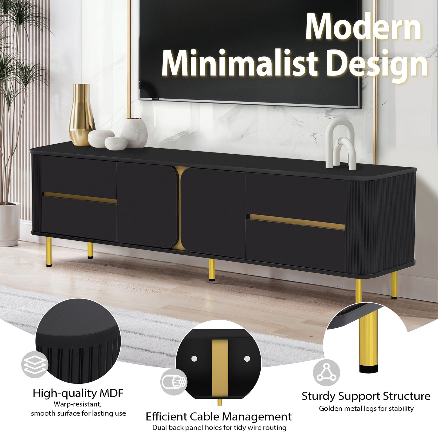 Eda Modern U-Can TV Stand Console