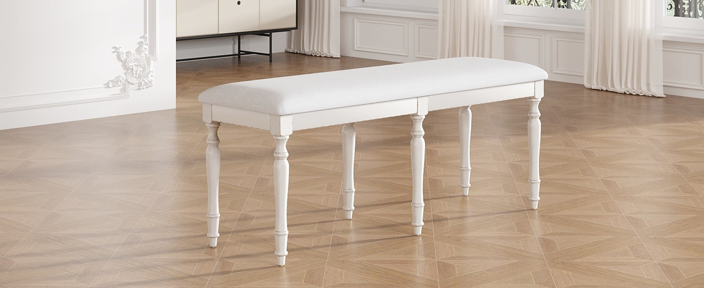 Healdsburg Traditional Classic Velvet Dining Bench