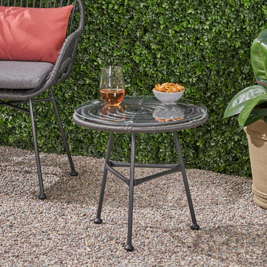 Elmcrest Industrial Classic Side Table