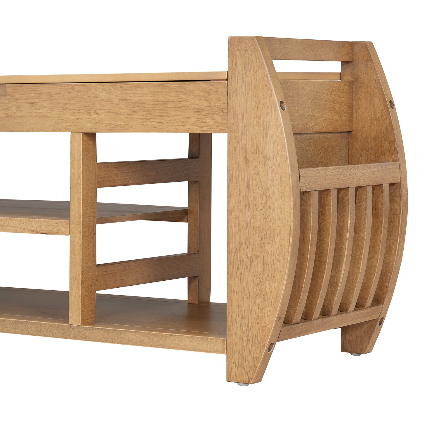 Cleo Mid-Century Retro Storage Bench