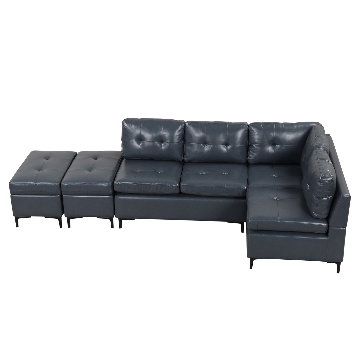 Sonoma Mid-Century L-Shaped Corner Sofa
