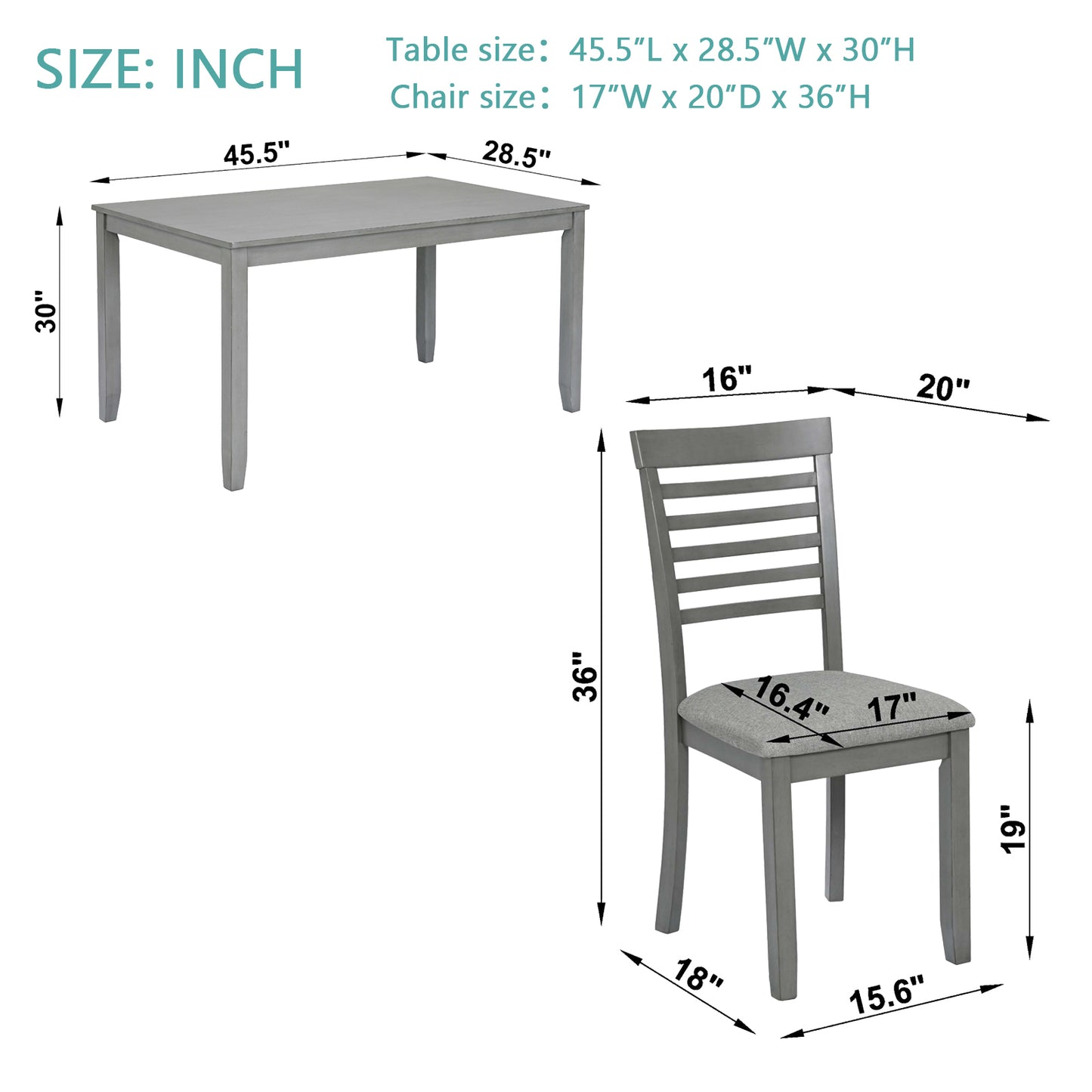 Warmsprings Modern Dining Set