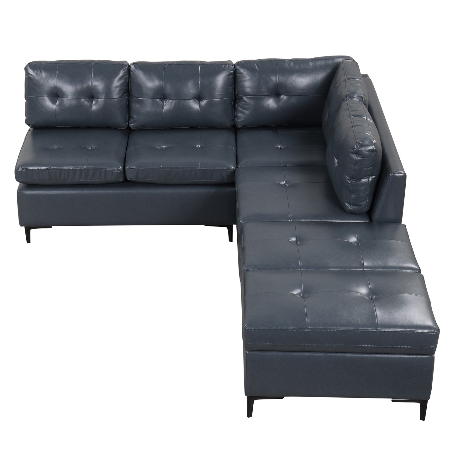 Sonoma Mid-Century L-Shaped Corner Sofa