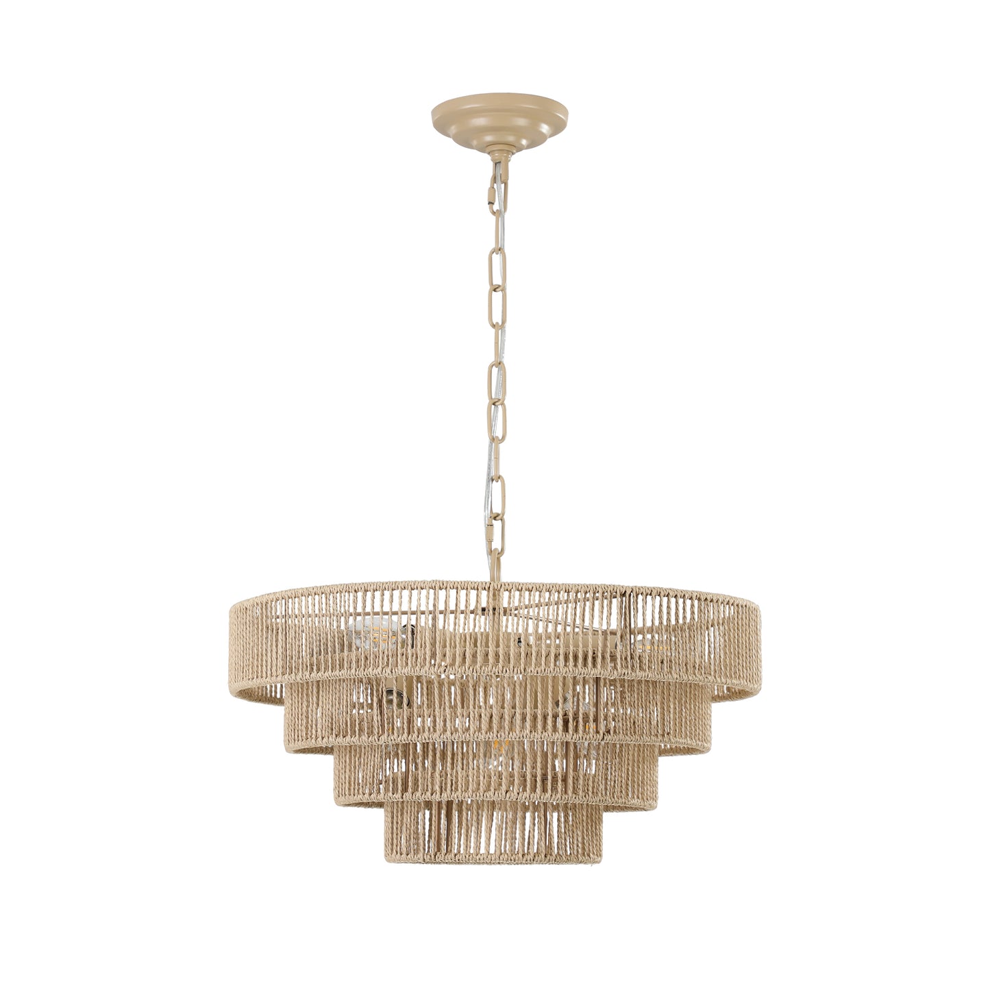 Fitch Modern Rattan Pendant Light