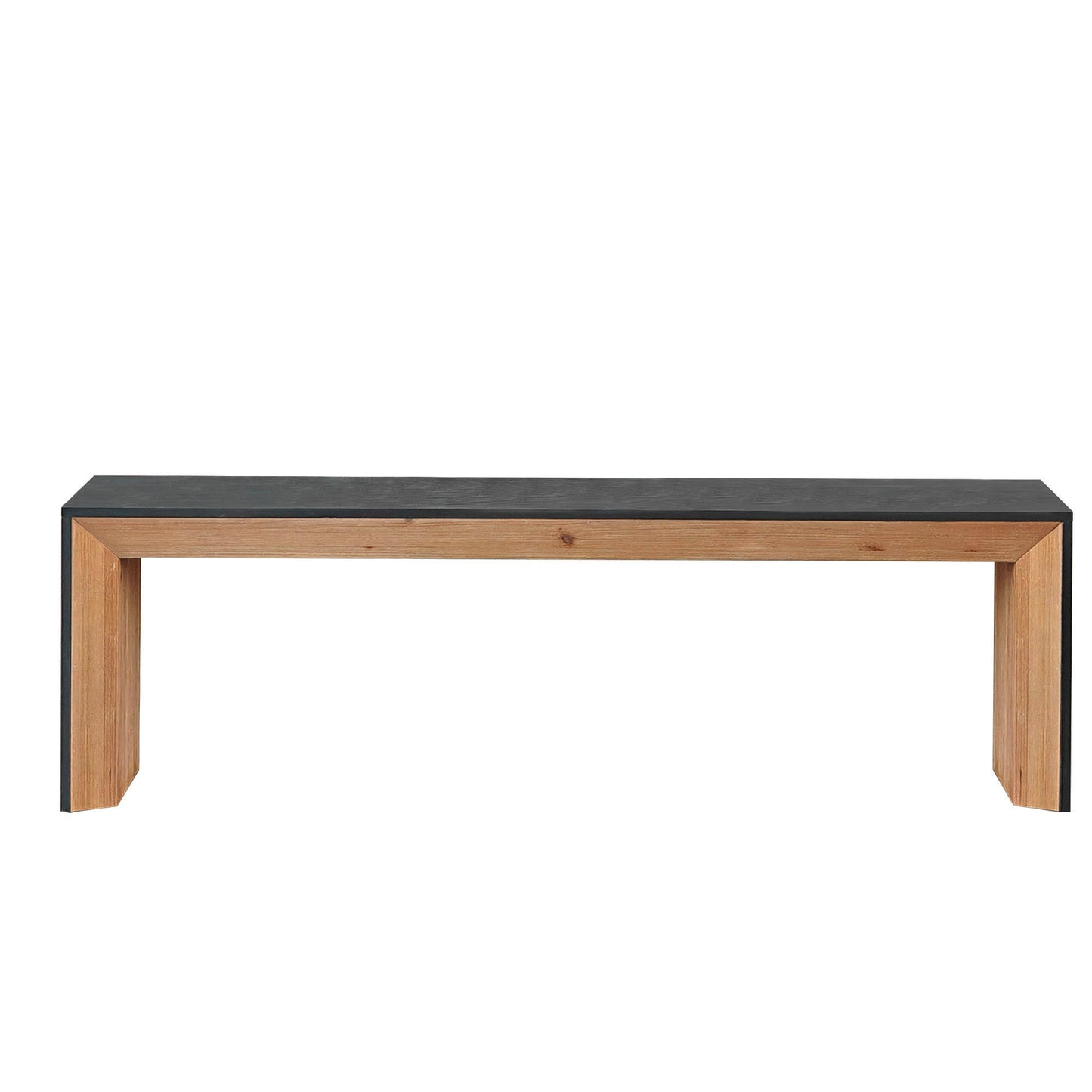 Calista Craftsman Wood Dining Bench