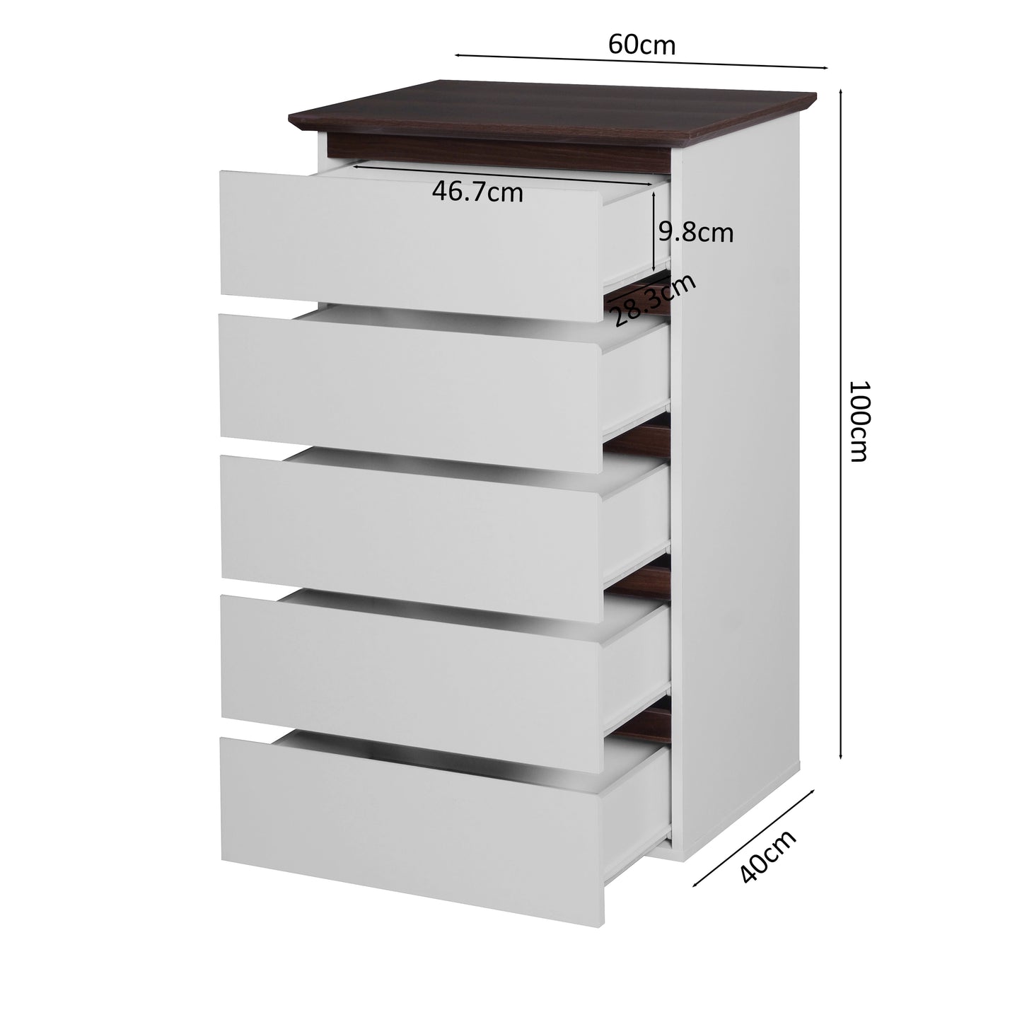 Mission Modern Drawer Dresser