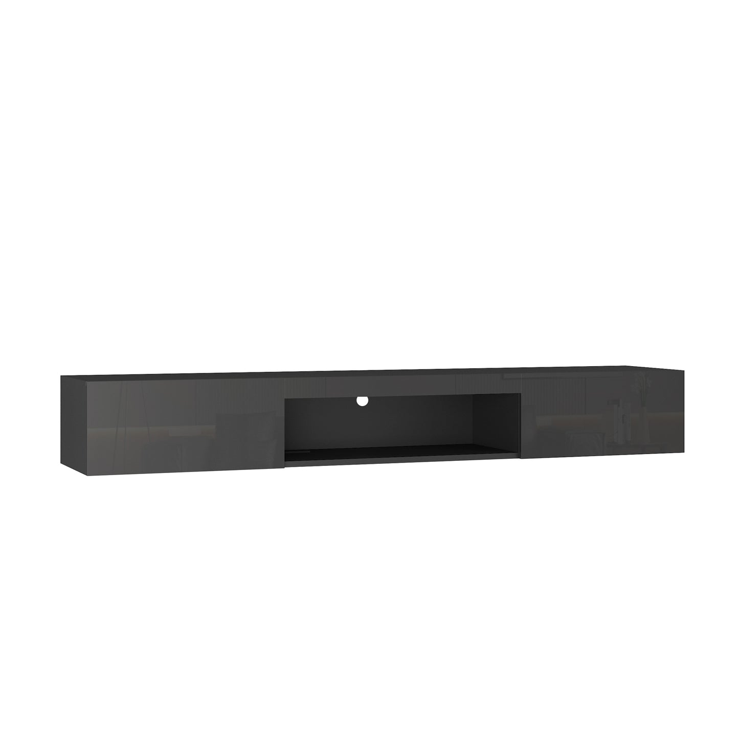 Centerville Modern Floating LED TV Mounted Stand