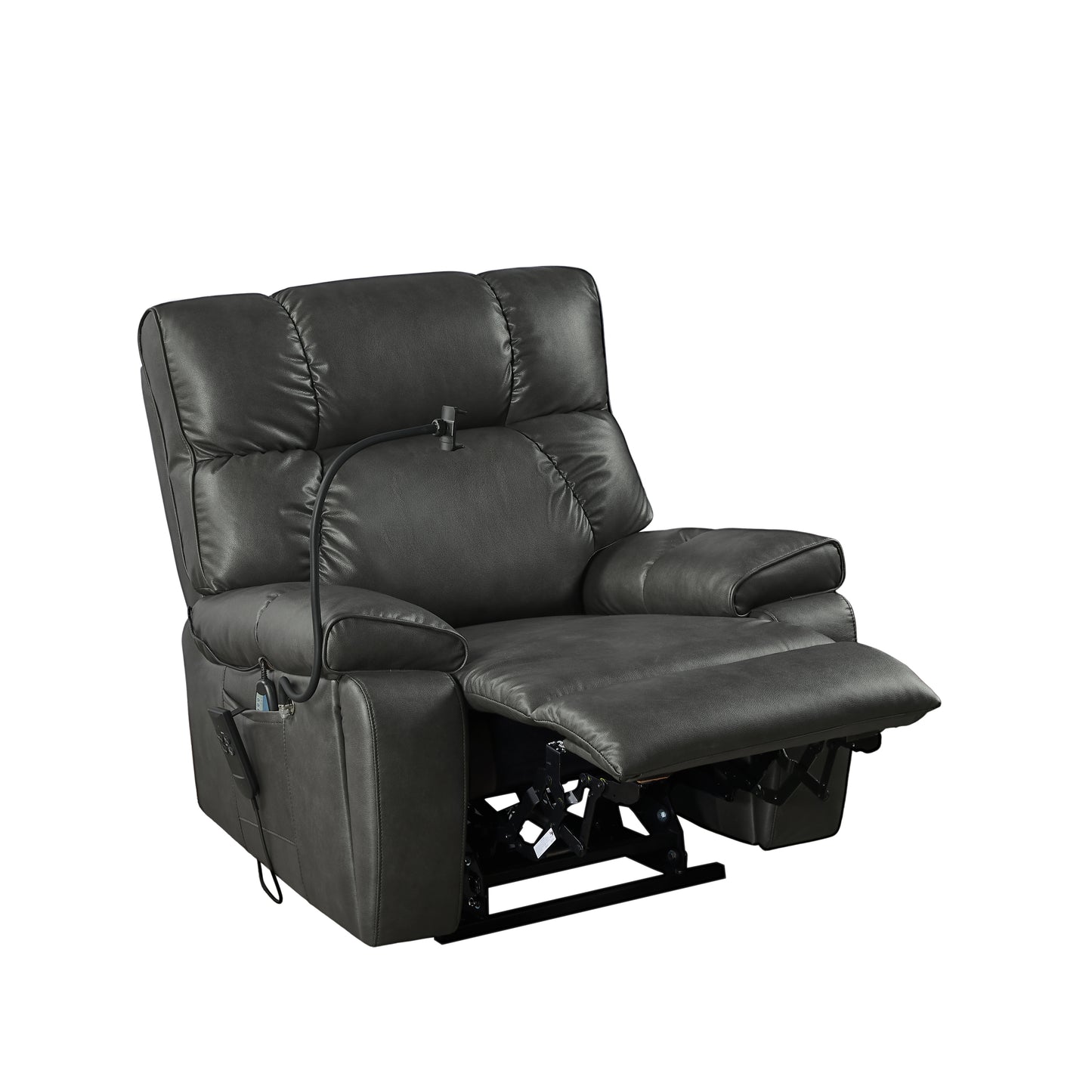 Cleo Contemporary Velvet Recliner Chair