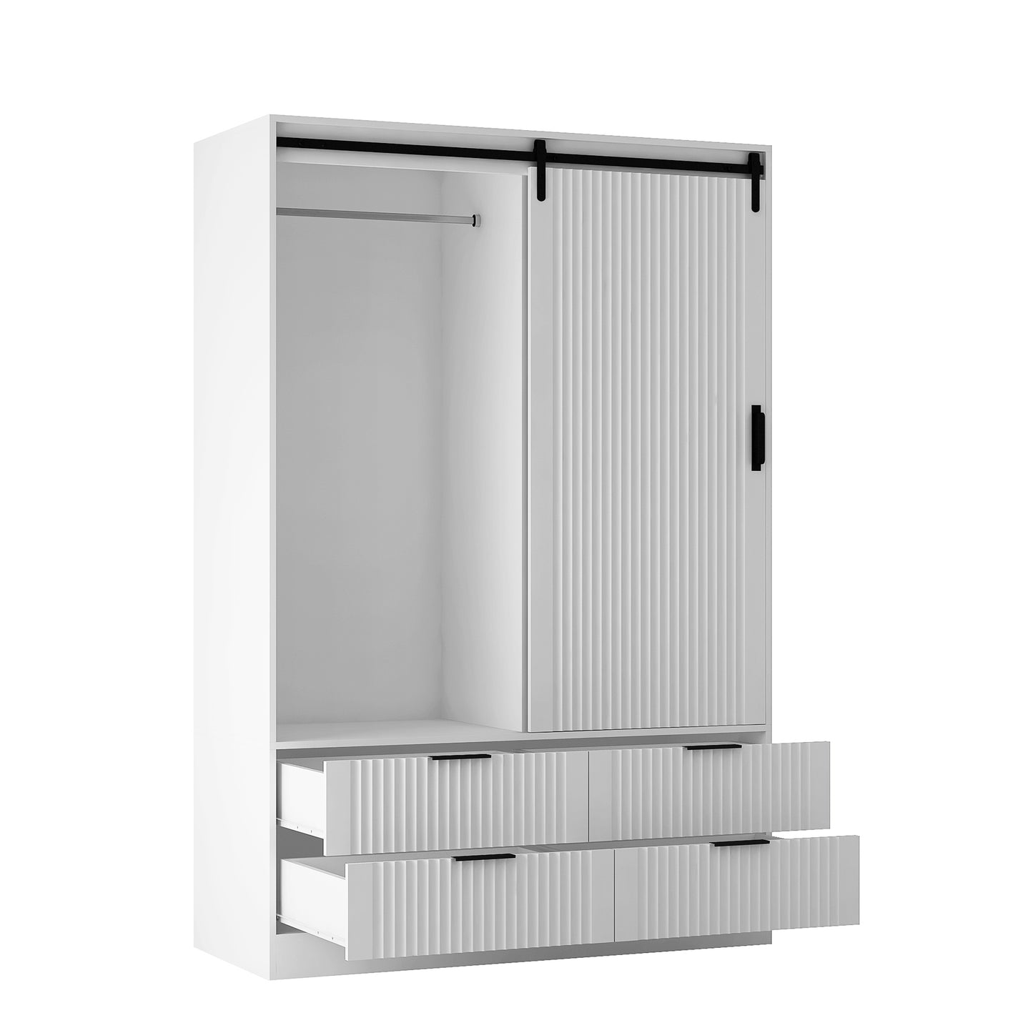 Fremont Contemporary Tall Bedroom Armoire