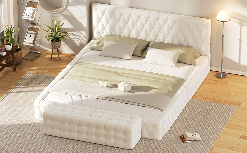 Emery Contemporary Upholstered Queen Bedroom Set