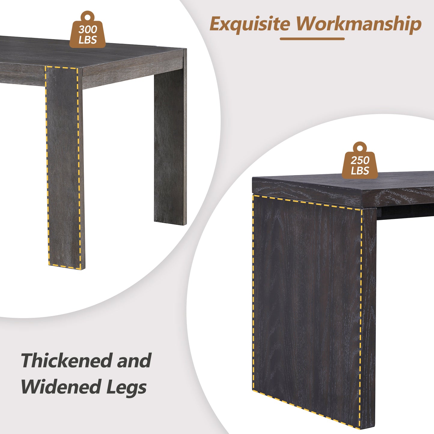 Elmcrest Modern Classic Table Set