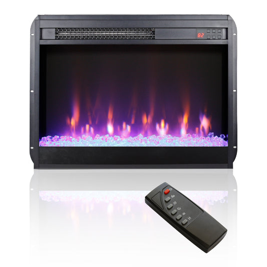 Fremont Contemporary Electric Fireplace Insert