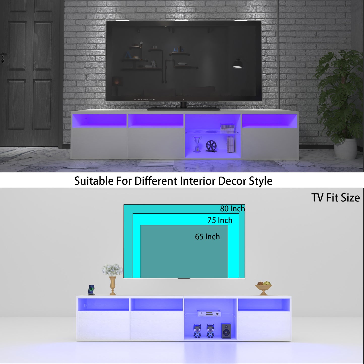 Luz Modern TV Stand