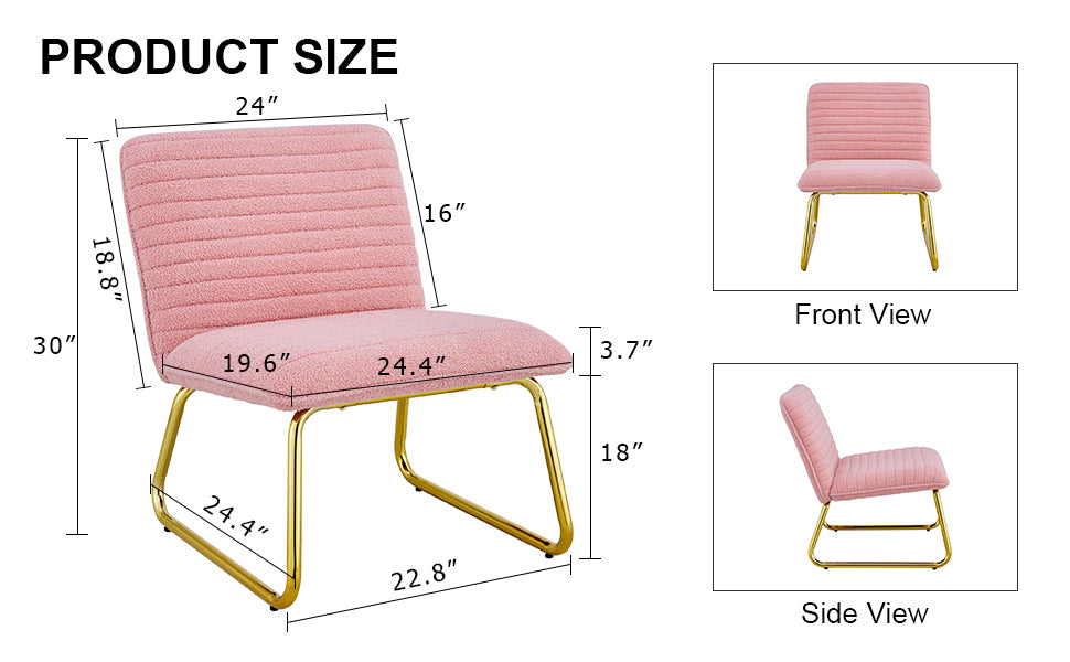 Niles Mid-Century Plush Accent Chair