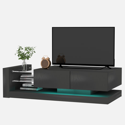 Fremont Modern TV Console with RGB LED Lights