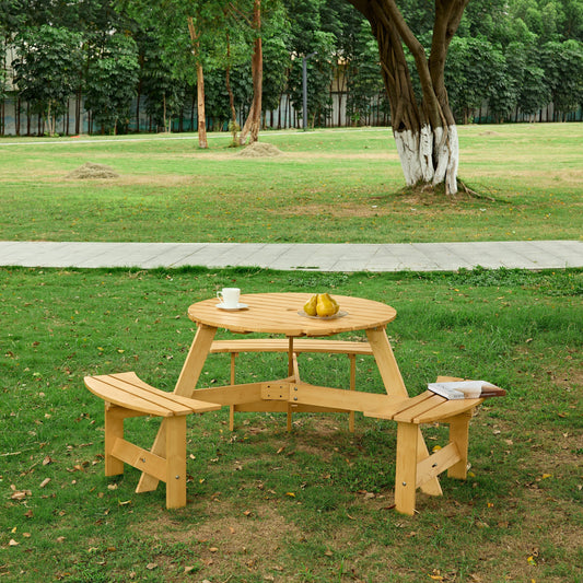 Centerville Contemporary Outdoor Picnic Table