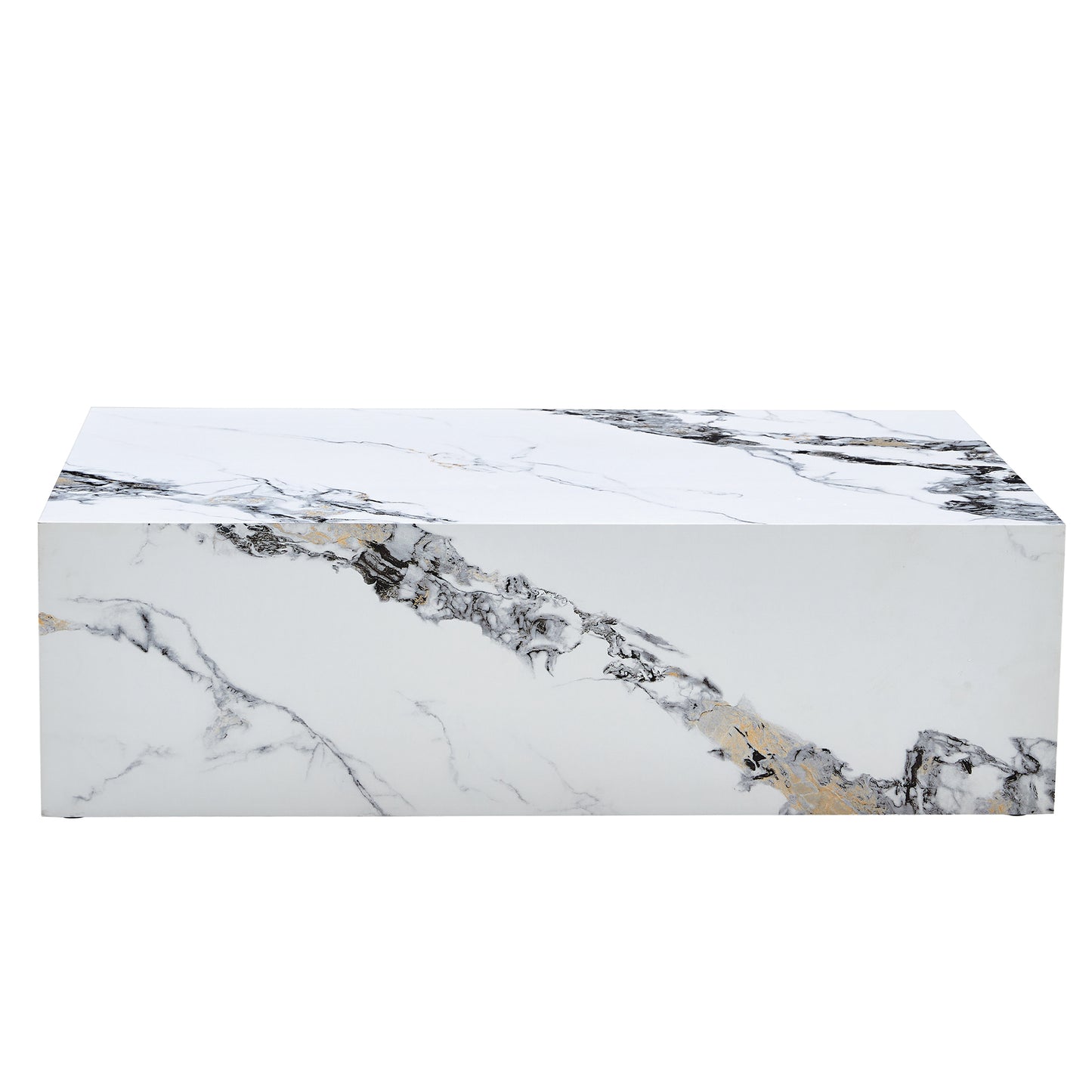 Kingsly Modern Marble Coffee Table