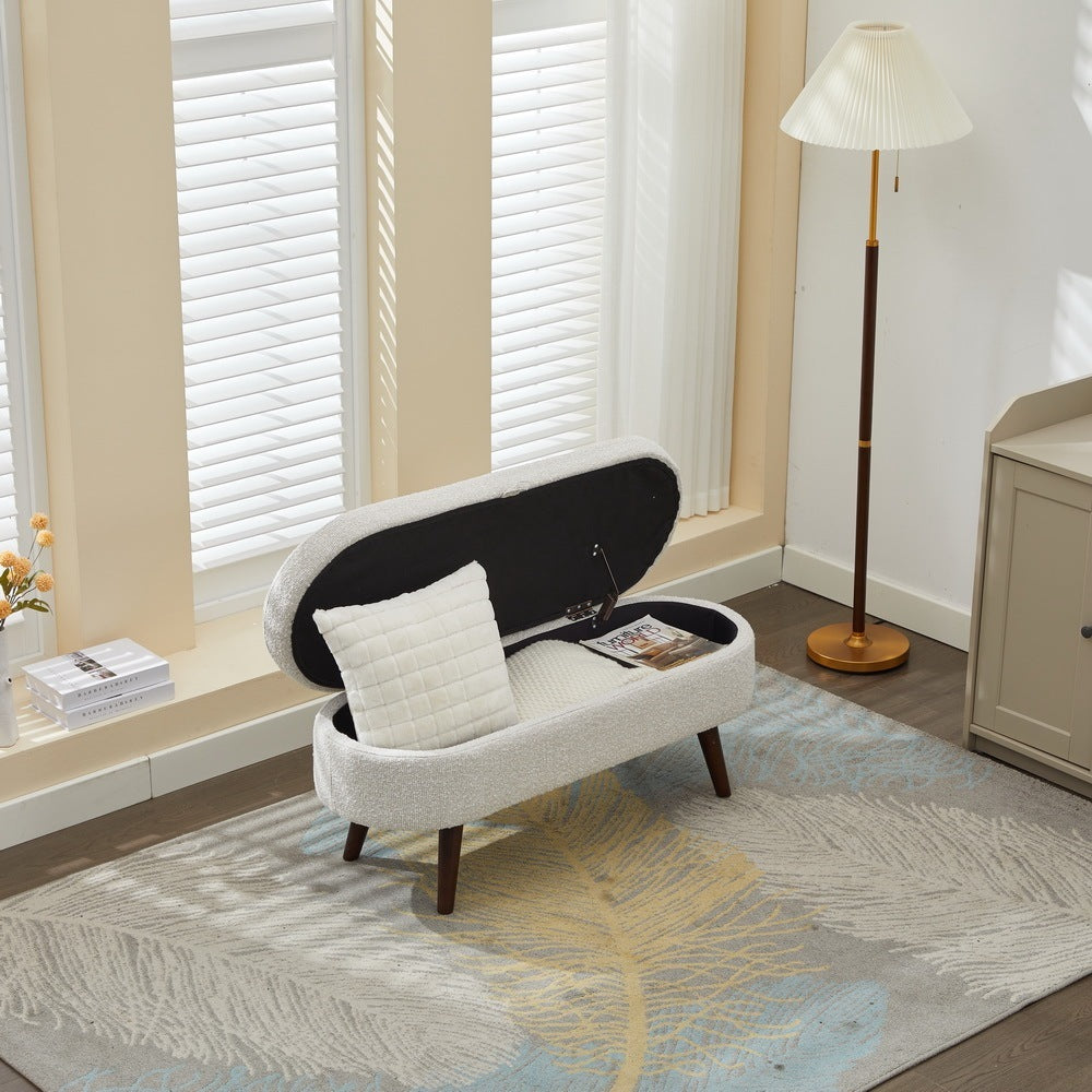 Napa Modern Basics Upholstered Storage Ottoman