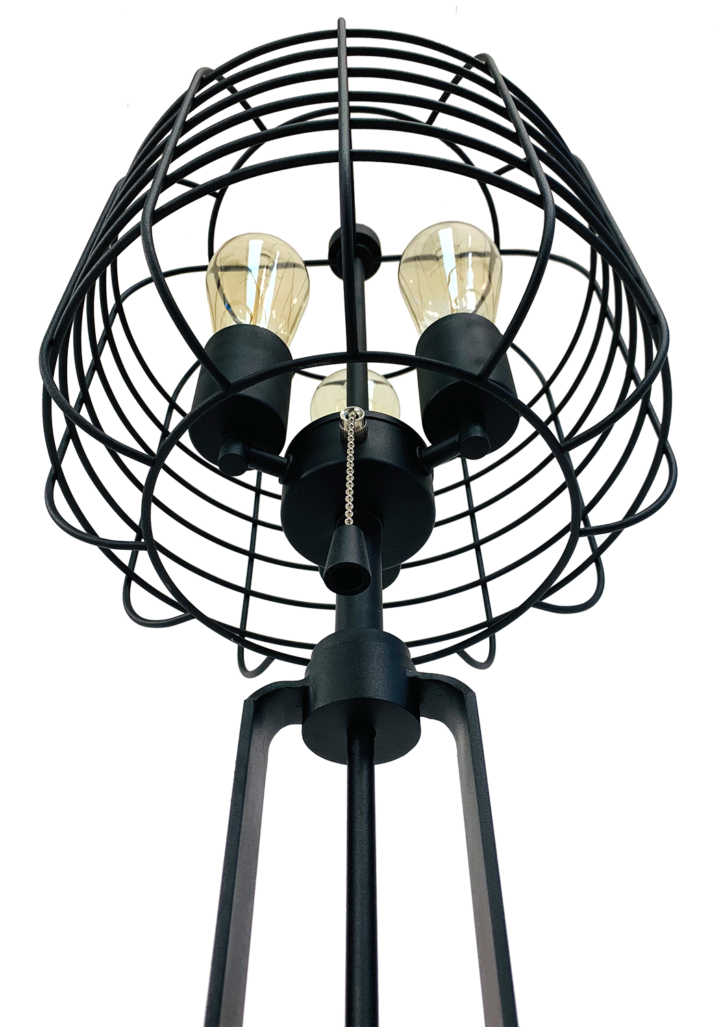 Irvington Industrial Wire Cage Table Lamp