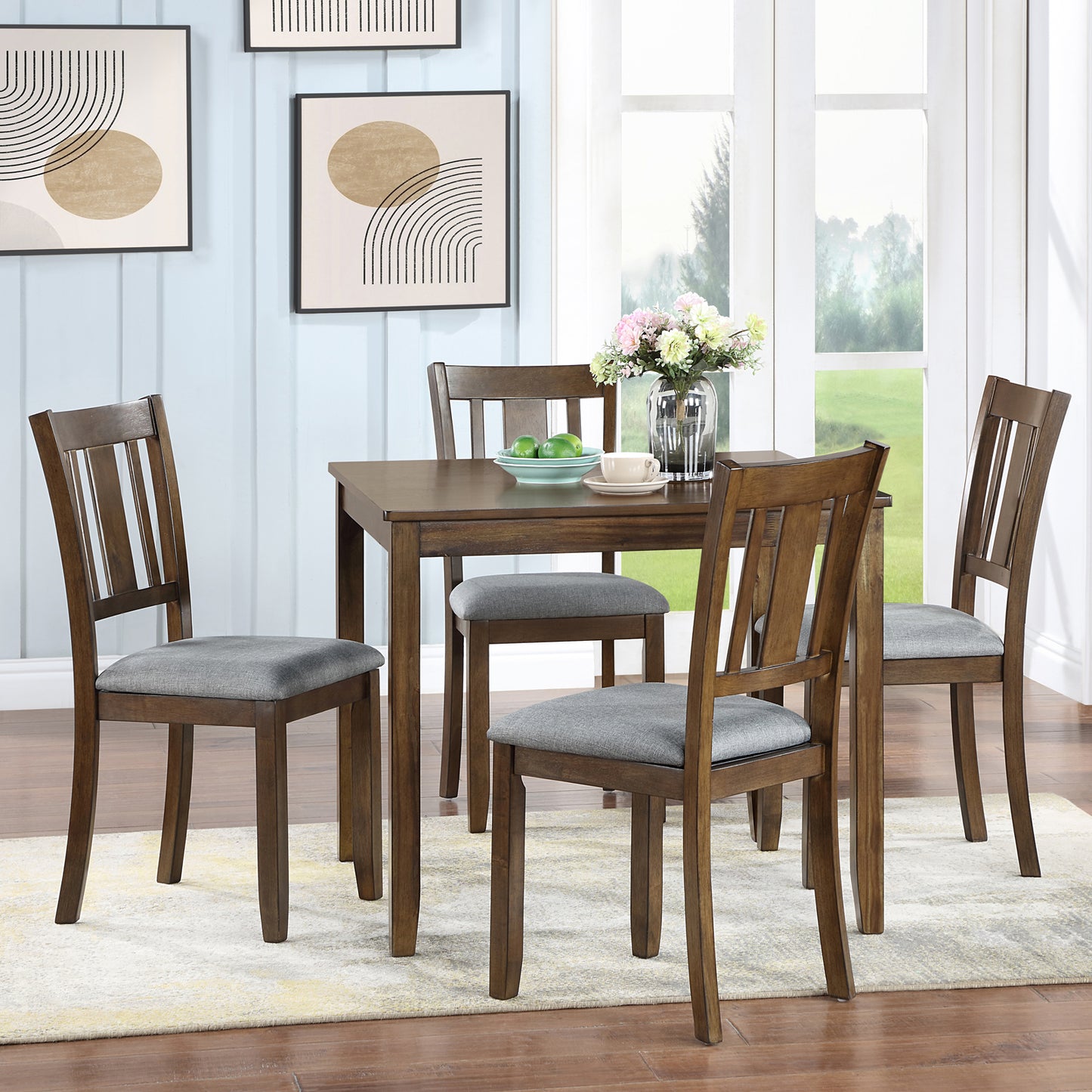 Niles Craftsman Wooden Dining Table