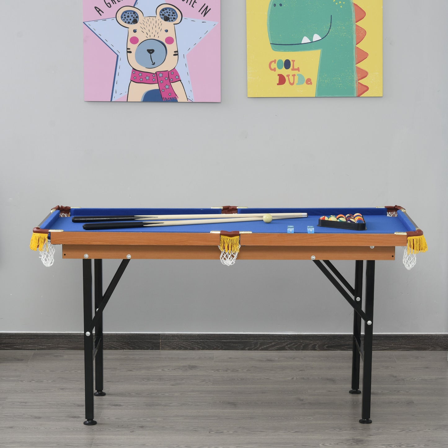 Warmsprings Traditional Velvet Pool Table