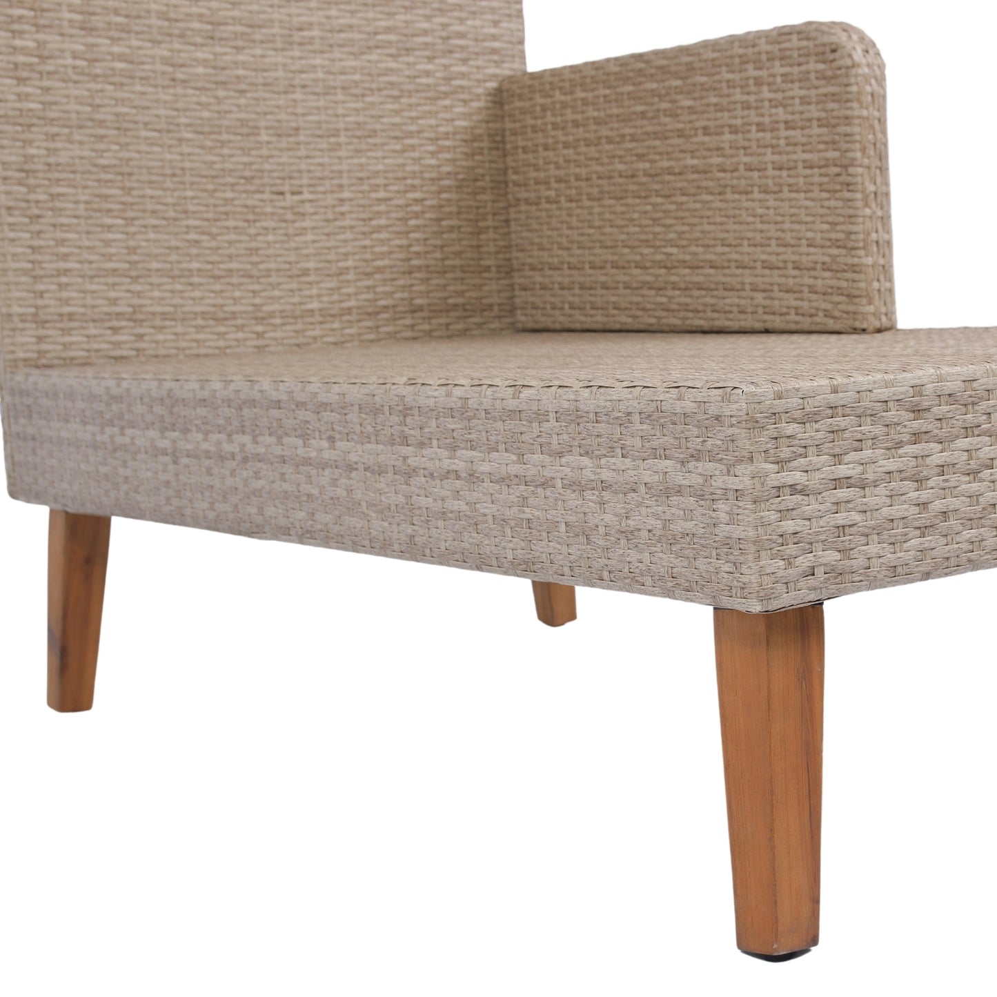 Bartholomew Modern Rattan Outdoor Sofa