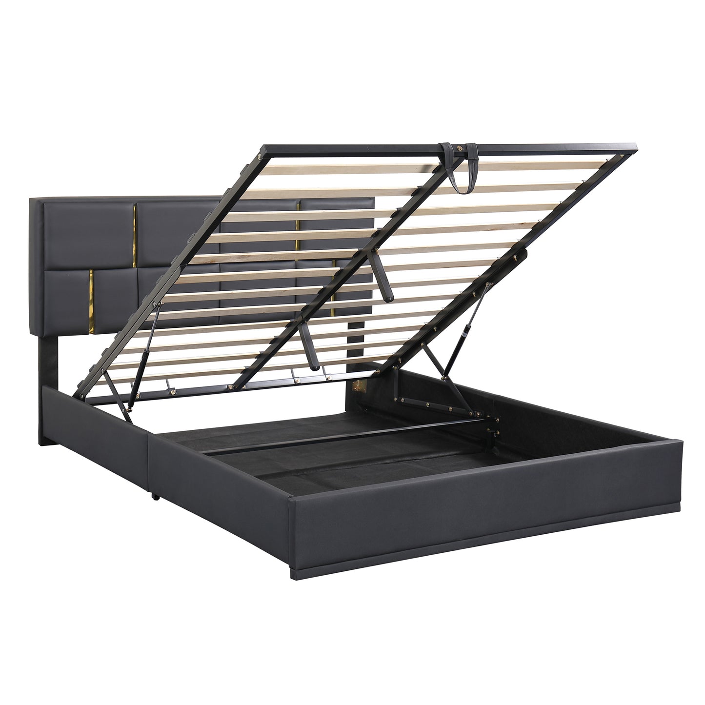 Lula Modern Hydraulic Storage Bedroom Set