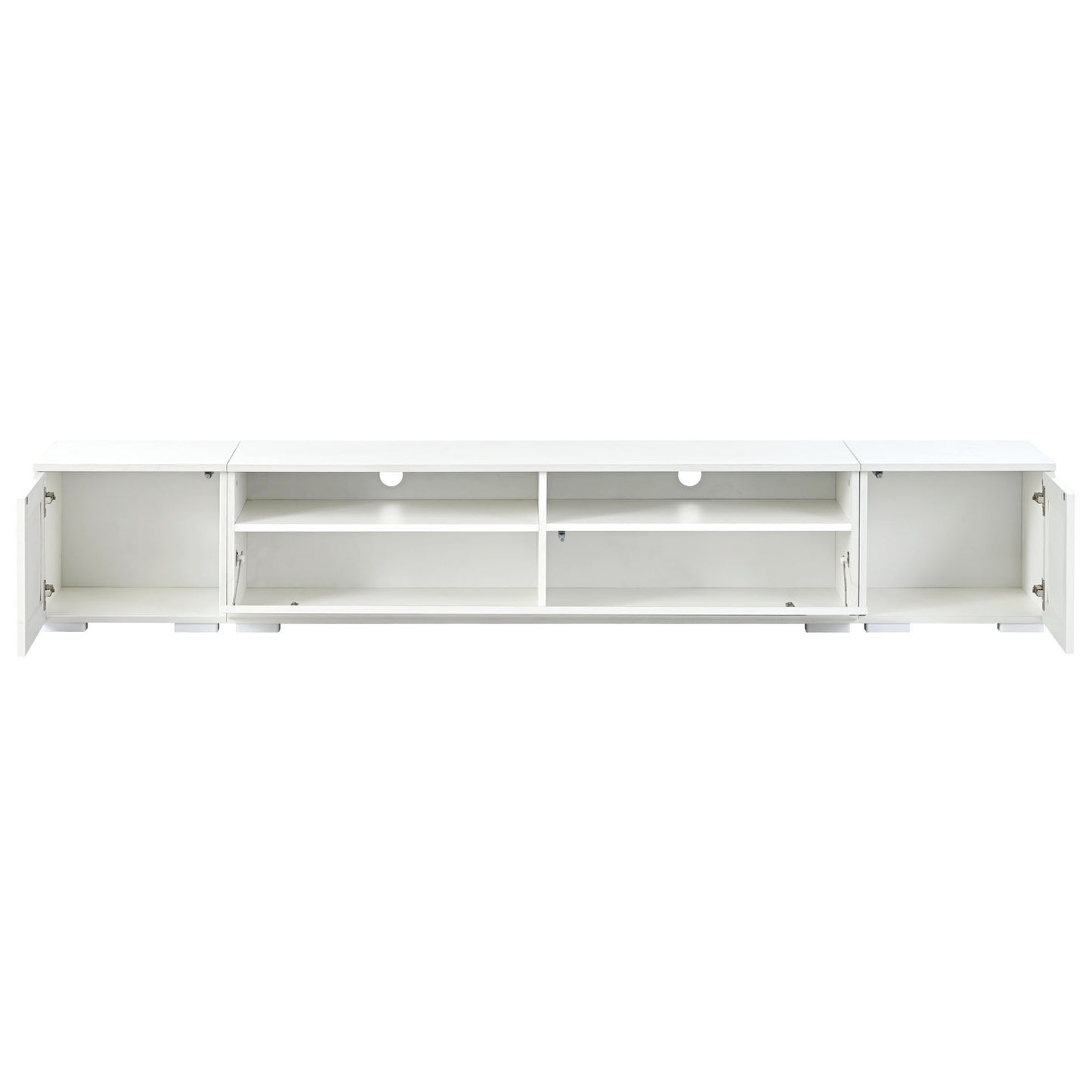 Westport Contemporary ON-TREND Rattan Entertainment Center